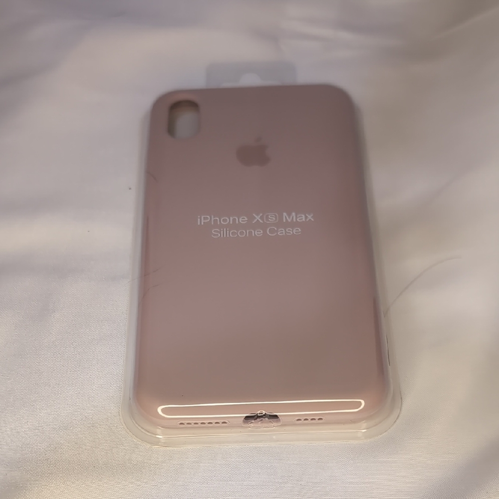 Apple iPhone XS Max Silicone Case - Soft Pink